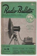 Brochure-leaflet Radio-bulletin Muiderkring Bussum (NL) 1947 - Libri & Schemi