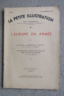 Revue La Petite Illustration - L'Europe En Armes Vues Par Les Allemands 1936 - 1939-45