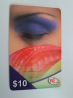 St MAARTEN  Prepaid  $10,- TC CARD / EYE/OOG/          Fine Used Card  **10978** - Antillen (Niederländische)