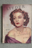 Lieder Die Farah Leander Singt Film Noire Stempel Lange Munt Gent - Muziek