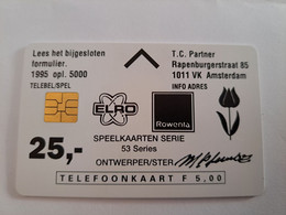 NETHERLANDS  CHIPCARD   CARD KING /AMSTEL// FL 5,00 ,- PRIVATE  NO CRD 227 MINT  CARD    ** 10989 ** - Non Classificati