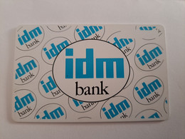 NETHERLANDS  CHIPCARD   IDM BANK  // FL 2,50 ,- PRIVATE  NO CRE 122 MINT  CARD    ** 10991 ** - Ohne Zuordnung