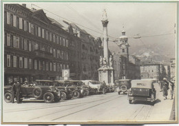 AUTRICHE / TYROL / INNSBRUCK / TRES BELLE ET GRANDE PHOTO ORIGINALE / 1936 / VOITURES - Innsbruck