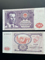 2016 Matej Gabris 50 Rubles Russia USSR CCCP Youri Gagarine Yuri Gagarin Space Espace UNC SPECIMEN ESSAY Tirage Limité - Fiktive & Specimen