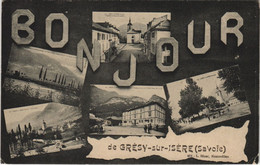 CPA GRESY-SUR-ISERE Bonjour (999659) - Gresy Sur Isere