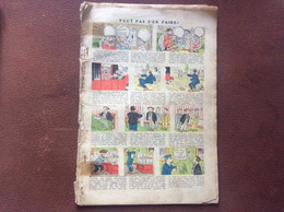 Les Nouvelles Aventures Des PIEDS-NICKELES Faut Pas S’En Faire ! No 11 FORTON Société Parisienne D’Edition 1935 - Pieds Nickelés, Les