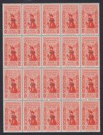 1932 Blocco Di 20 Valori Sass. 28 MNH** Cv 1400 - Ägäis (Rodi)