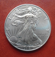 USA Stati Uniti 1 Dollaro 2018 Argento Puro - United States Dollar Eagle Liberty Silver Bullion 99,9% Oz Oncia - Commemoratives