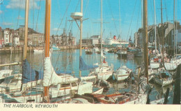 Weymouth 1977; The Harbour (sailing Vessels) - Circulated. (Sapphire Card) - Weymouth