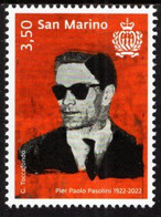 San Marino - 2022 - Centenary Of Birth Of Pier Paolo Pasolini, Film Director - Mint Stamp - Unused Stamps