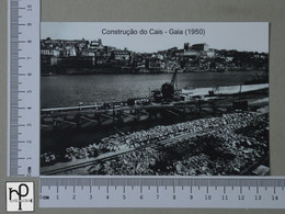 PORTUGAL - CONSTRUÇÃO DO CAIS -  VILA NOVA DE GAIA -   2 SCANS  - (Nº50967) - Porto