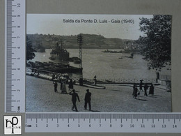 PORTUGAL - SAIDA DA PONTE D. LUIS -  VILA NOVA DE GAIA -   2 SCANS  - (Nº50969) - Porto