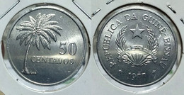 GUINEA-BISSAU - 50 CENTAVOS 1977 KM#17 - National Arms UNC (G#11) - Guinea Bissau