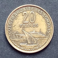 Cote Française Des Somalis - 20 Francs 1952 (Union Française) - Côte Française Des Somalis 