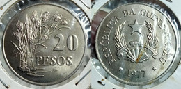 GUINEA-BISSAU - 20 PESOS 1977 KM#21 - National Arms UNC (G#11) - Guinea Bissau