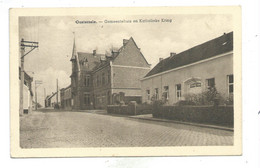 Oosterzele Gemeentehuis En Katholieke Kring  ( Gelopen Kaart ) - Oosterzele