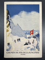 Ancien Livret Histoire Chemin De Fer De La Jungerau Suisse - Dépliants Turistici
