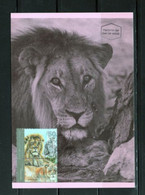 ISRAEL LION FDC - Maximumkarten