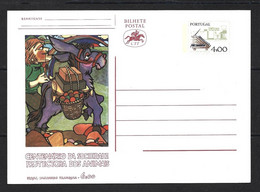 Dumb. Postcard Stationery Of 100 Years Of Ptotector Society Of Animals. Stumm. Postkarten-Briefpapier Zum 100-jährigen - Asini