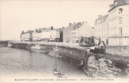 CPA France - Saint Valery En Caux - Quai D Amont - Dos Non Divisé - Bateau - Voilier - Barque - Saint Valery En Caux