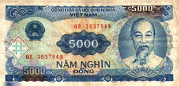Viêt-Nam	5000	DONG  > 1991  > C 03/99 > - Viêt-Nam