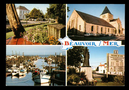 85 Vendée Beauvoir Sur Mer Carte Postale Multivues - Beauvoir Sur Mer