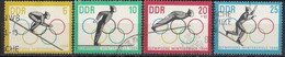 GERMANY DDR 1000-1003,used,falc Hinged - Winter 1964: Innsbruck