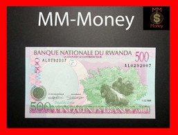 RWANDA 500 Francs 1.1.1998  P. 26  UNC - Ruanda