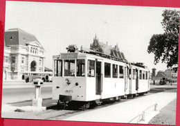 Photo Tournai = Tram  Devant La Gare  S.N.C.B. - Otros & Sin Clasificación