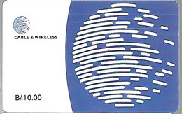 CARTE-PUCE-CABLE & WIRELESS-B/10.00-2000-Utilisé-TBE/RARE - Panama