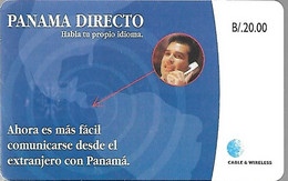 CARTE-PUCE-CABLE & WIRELESS-SC7--B/20-2000- PANAMA DIRECTO-Utilisé-TBE/RARE - Panamá