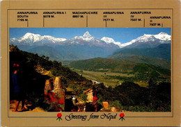 (1 K 11) Nepal - Pokhara Range (mountains) - Népal