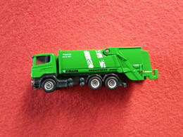 Miniature 1/87 Camion Poubelle Ordures  ZIKU Métal (bazarcollect28) - Camion