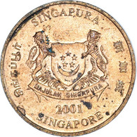 Monnaie, Singapour, Cent, 2001 - Singapore
