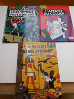 BD BLAKE ET MORTIMER (PUBLICITAIRES) EDITION SPECIALE ESSO, 3 Albums......PIN005.50.22 - Objets Publicitaires