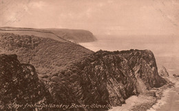 UK - Clovelly - View From Gallantry Bower - RARE! - Clovelly