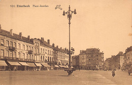 Carte Postale Ancienne Belgique - Etterbeek Place Jourdan - Etterbeek