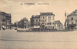 Carte Postale Ancienne Belgique - Etterbeek Place Saint Pierre - Etterbeek
