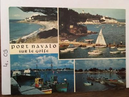 CPM MULTIVUES PORT NAVALO, La Bretagne Pittoresque, écrite En 1982, Timbres - Arzon