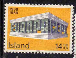 ISLANDA ICELAND ISLANDE ISLAND 1969 EUROPA CEPT UNITED 14.50k MH - Unused Stamps