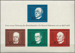 DEUTSCHLAND 1968 Mi-Nr. Block 4 ** MNH - 1959-1980