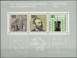 DEUTSCHLAND 1984 Mi-Nr. Block 19 ** MNH - 1981-1990