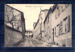 01. Montluel. La Rue Du College - Montluel