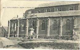 Sin Le Noble Eglise Et Statue De Jeanne D Arc - Sin Le Noble