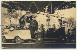 Showman And His Carousel / Funfair - Ride (Vintage RPPC Belgium ~1920s/1930s) - Kermissen