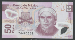 MEXICO. 50 PESOS. 22NOV2006. Pick 123. POLYMER. SIGN. VALDEZ- YACAMÁN. SERIE G. UNC / NEUF - Mexico