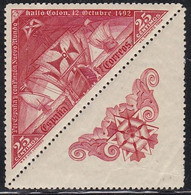 1930-ED. 539 Ba -CON VIÑETA TIPOB- DESCUBRIMIENTO DE AMÉRICA - LAS 3 CARABELAS DE COLÓN -NUEVO SIN FIJASELLOS - MNH - Unused Stamps