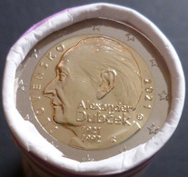 Slovacchia - 2 Euro 2021 - Centenary Of The Birth Of Alexander Dubček - Original Roll Of 25 Coins - Slovakia