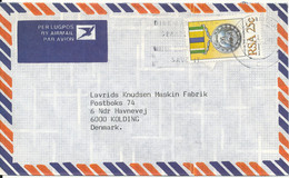 South Africa RSA Air Mail Cover Sent To Denmark 27-2-1985 - Aéreo