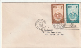 United Nations 1956 FDC - Cartas & Documentos